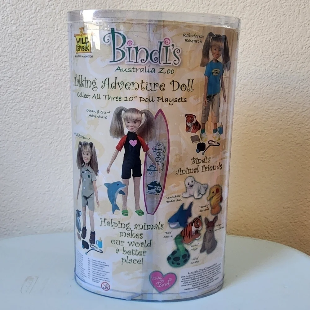 Bind Irwin Australia Zoo Talking Ocean Rescue Doll